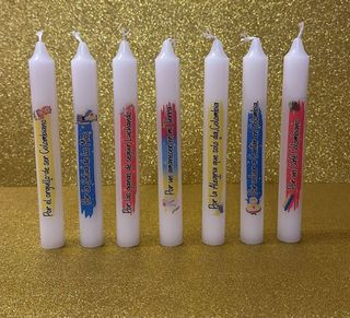 Candele personalizzate colombiane