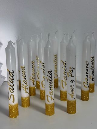 Candele personalizzate colombiane