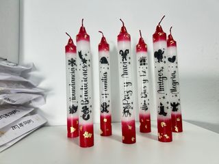Candele personalizzate colombiane