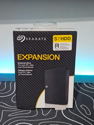 Disco Externo Seagate Expansion 5TB HDD