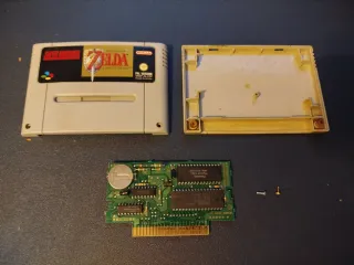 Zelda A Link to the Past SNES PAL ESP