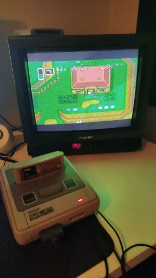 Zelda A Link to the Past SNES PAL ESP