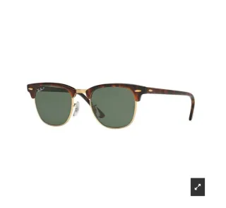 Gafas de sol Ray-Ban Clubmaster Marrón/Dorado