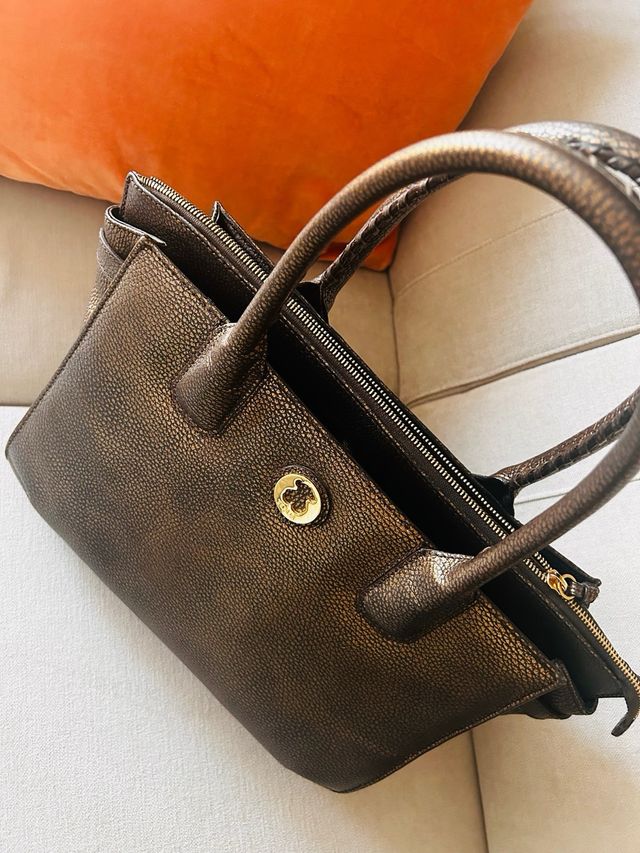 Bolso Tous Marrón y Dorado