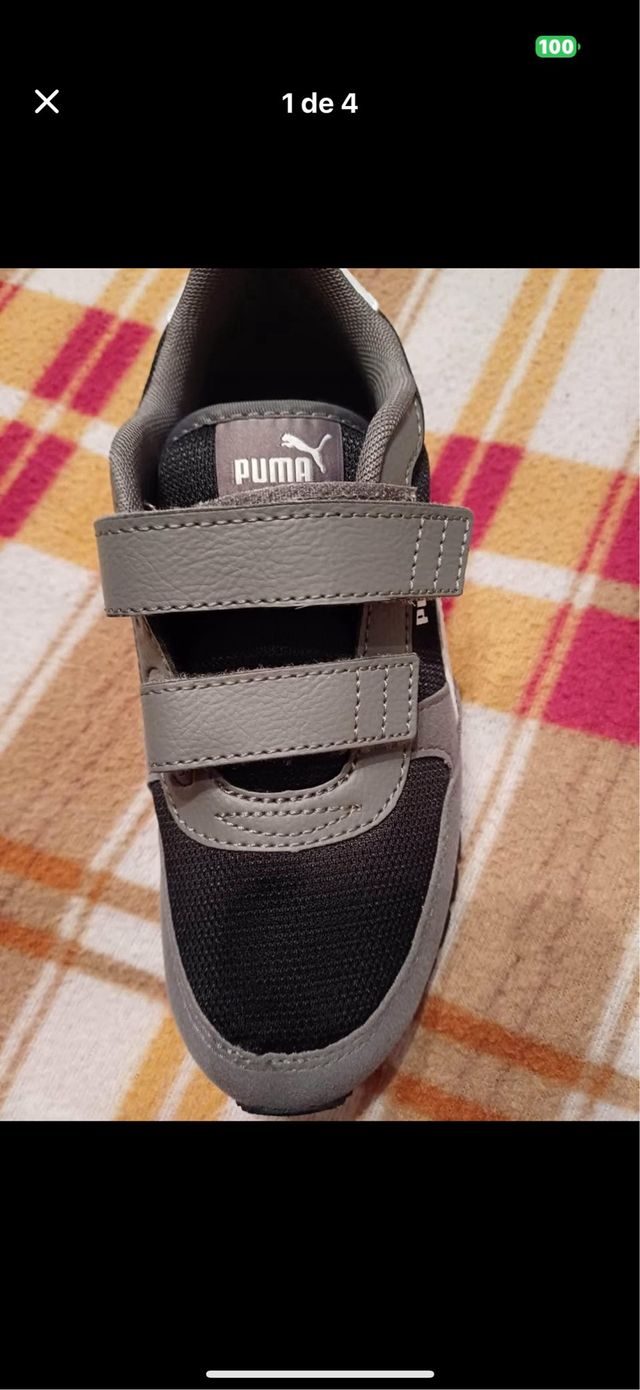 Deportivas Puma niño talla 20.5