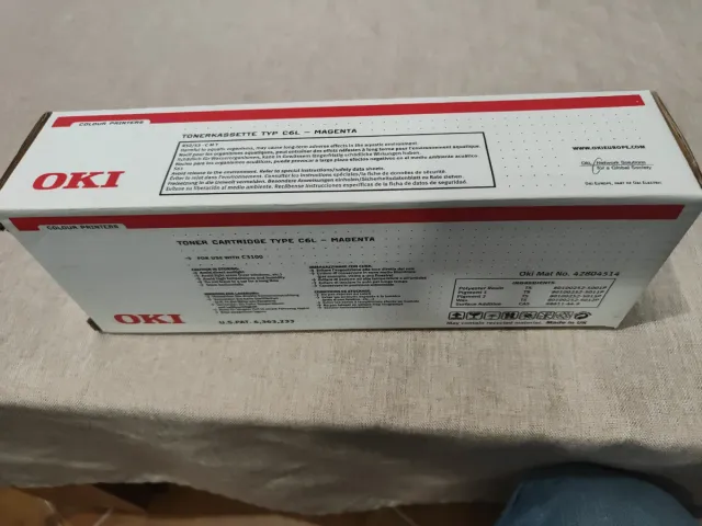 Tóner OKI Magenta C3100