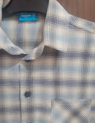Camisa niño Mayoral cuadros