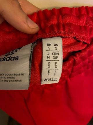 Pantalones Adidas Rojos