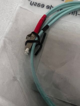 Cable Fibra Óptica LC Multimodo Duplex 1m Startech