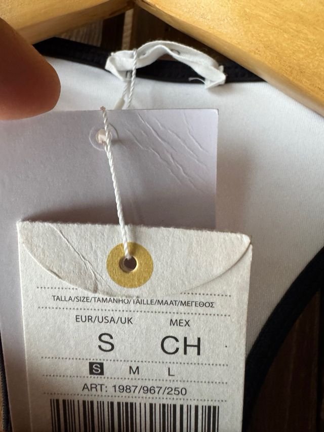 Vestido Tenis/Padel Blanco y Negro