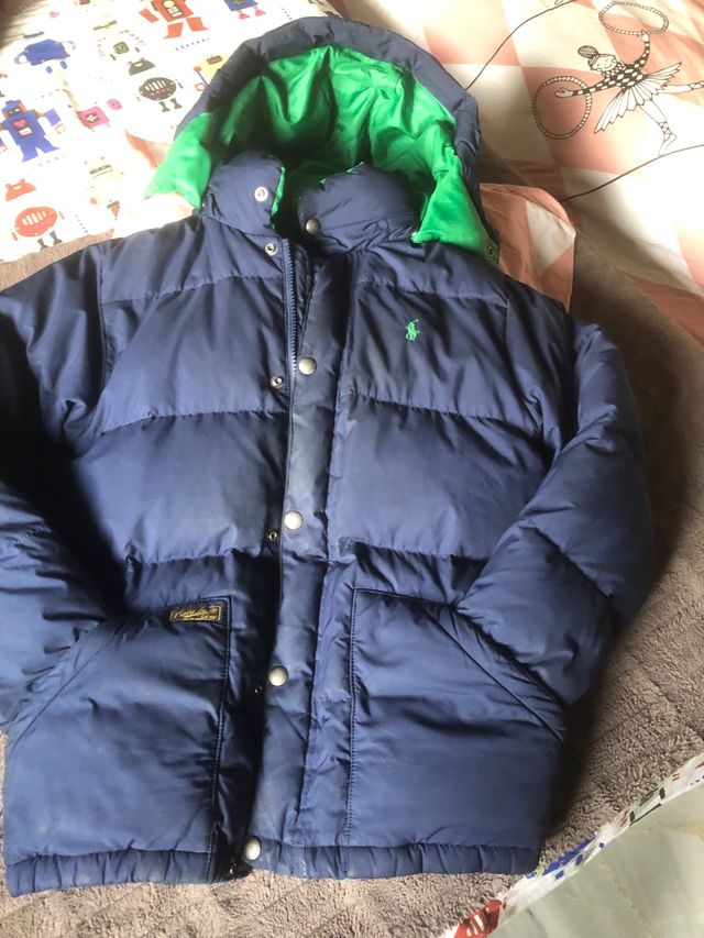 Cazadora niño azul marino marca