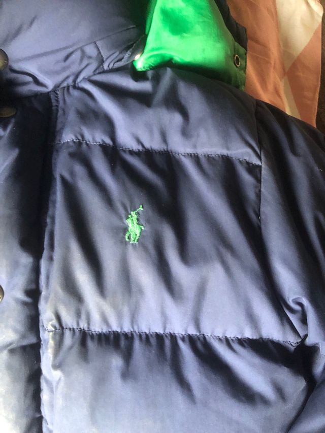 Cazadora niño azul marino marca