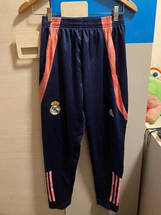 Pantalones Adidas Real Madrid Azul Rosa