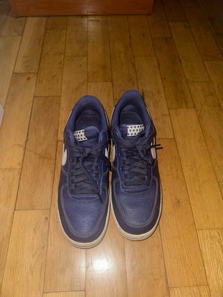 Zapatillas Nike Air Force Azul y Blanco