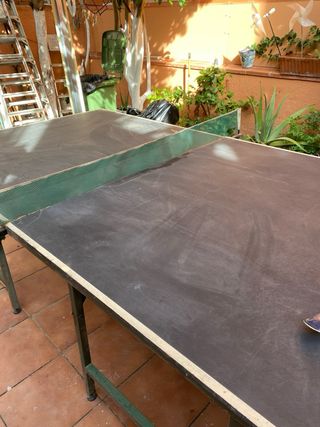 Mesa de ping pong plegable