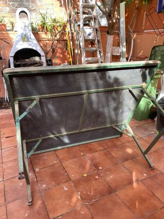 Mesa de ping pong plegable