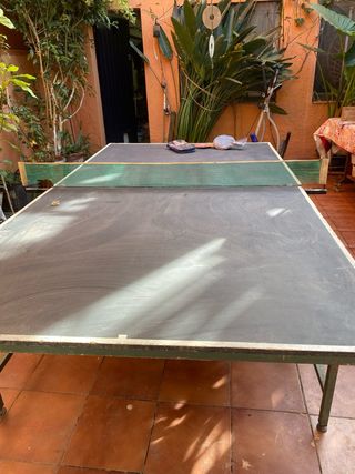 Mesa de ping pong plegable