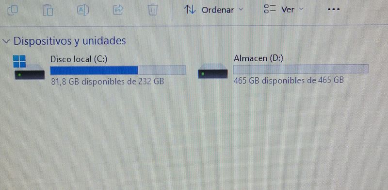 Portátil HP i7 4/32GB RAM M.2 250GB + 500GB afbeelding 6