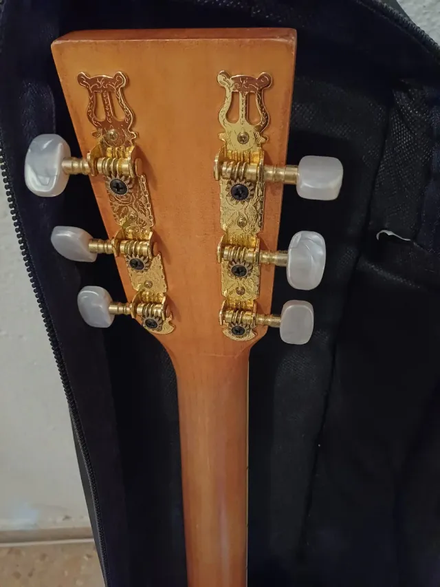 Guitarra Española con Funda Negra