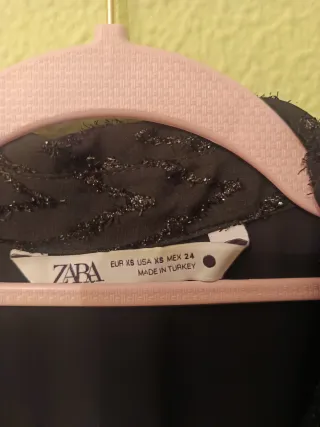 Vestido largo fiesta Zara