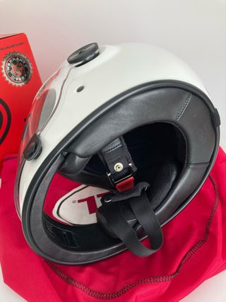 Casco de moto BELL Bullitt Blanco Retro talla S