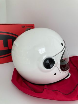 Casco de moto BELL Bullitt Blanco Retro talla S