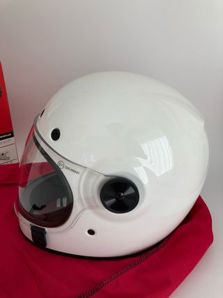 Casco de moto BELL Bullitt Blanco Retro talla S