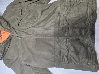 Chaqueta Hollister verde talla L