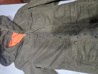 Chaqueta Hollister verde talla L