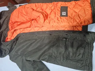 Chaqueta Hollister verde talla L