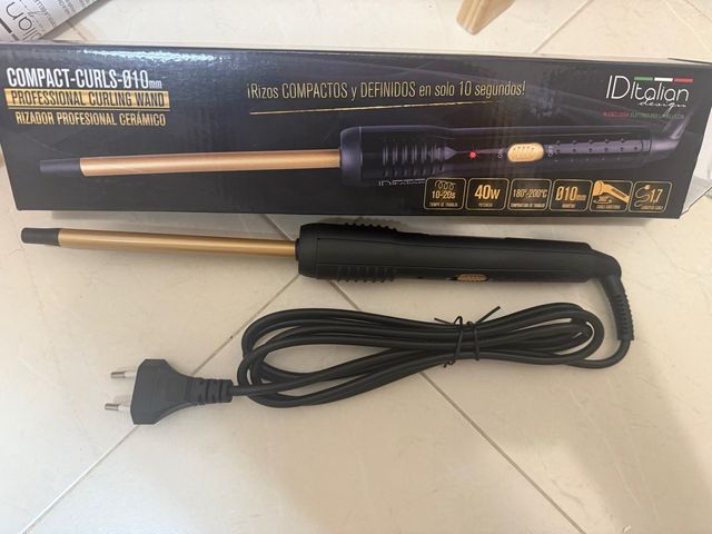 Tenacillas pelo IDItalian Compact Curls 10mm