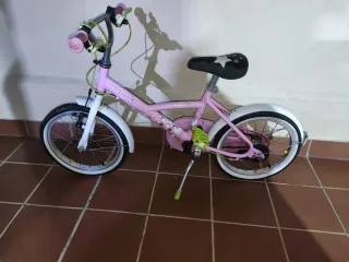 Bicicleta infantil rosa