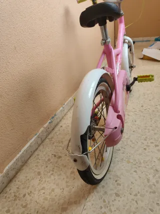 Bicicleta infantil rosa