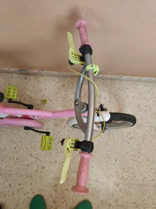 Bicicleta infantil rosa
