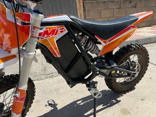 Moto Eléctrica Infantil Naranja