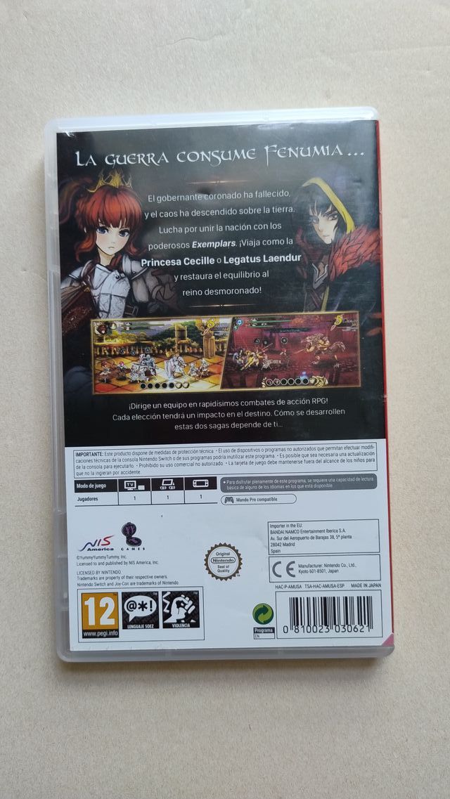 Fallen Legion: Rise to Glory Nintendo Switch