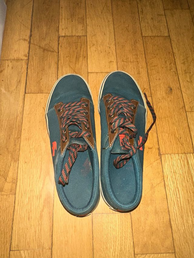 Zapatillas Lacoste verde/marrón