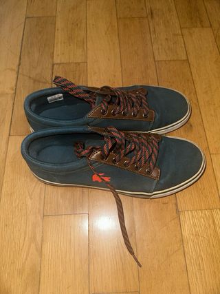 Zapatillas Lacoste verde/marrón