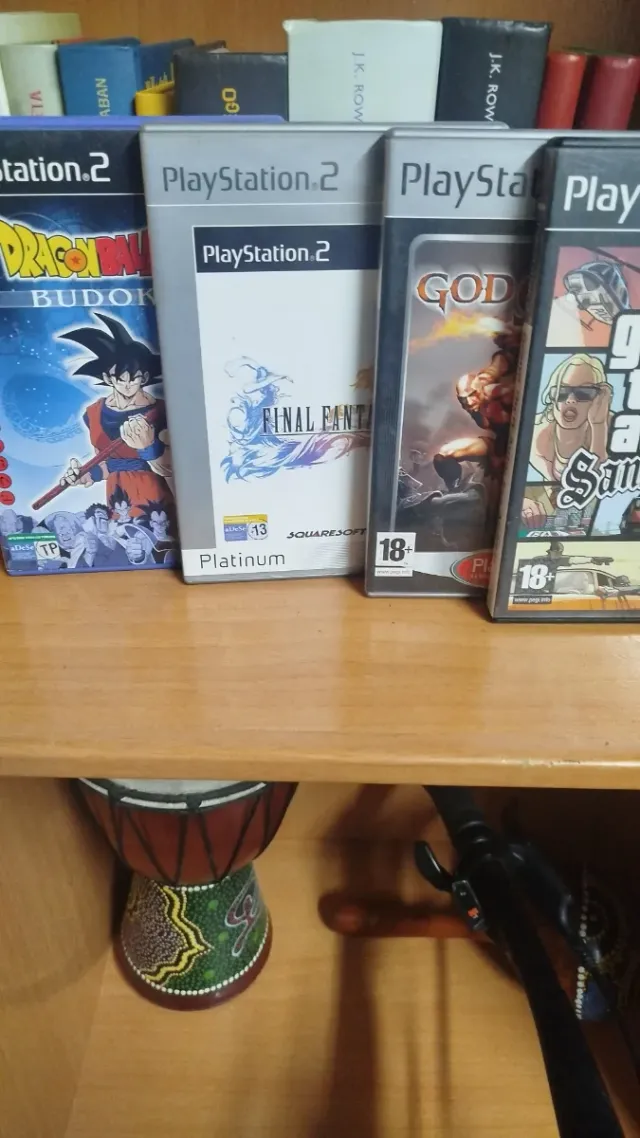 Lote Giochi PS2: Dragon Ball Z, Final Fantasy, God