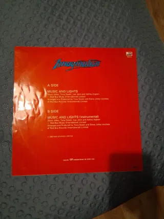 Disco Vinil Imagination Music and Lights