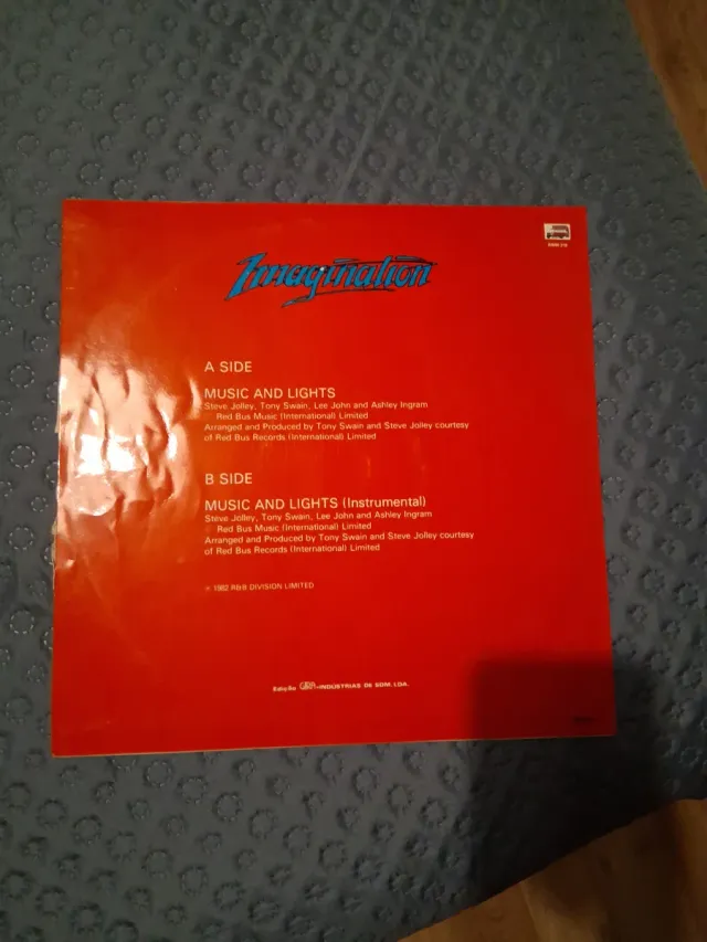 Disco Vinil Imagination Music and Lights