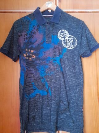 Polo Desigual estampado