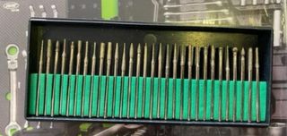 Kit de brocas diamantadas para Dremel