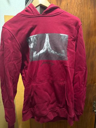 Sudadera Mister Tee Roja Talla M