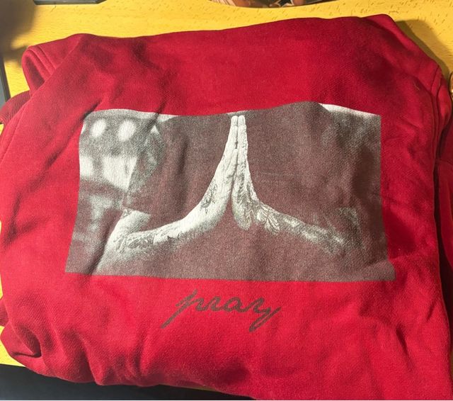 Sudadera Mister Tee Roja Talla M