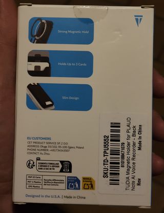 Portafogli Magsafe Tudia 3 carte