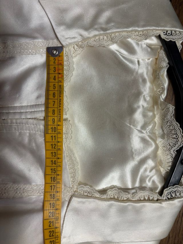 Corpiño Fallera Manga Larga Beige/Blanco