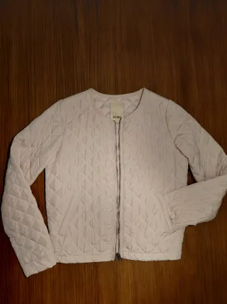 Giubetto trapuntato, ICHI, rosa antico.