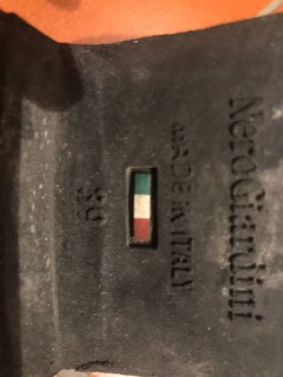 scarpe basse pelle nera 39 Nero Giardini