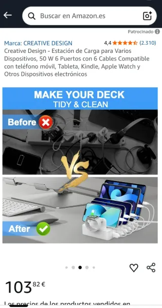 Estación de Carga 6 Puertos